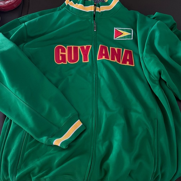 Green Guyana Track Jacket - Picture 1 of 2